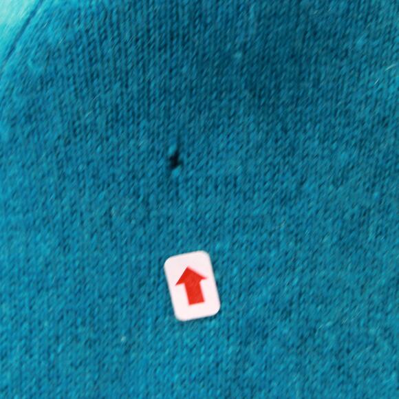 Macy's Charter Club 2-Ply 100% Cashmere Blue Pullover Sweater Petite Medium - Picture 7 of 10